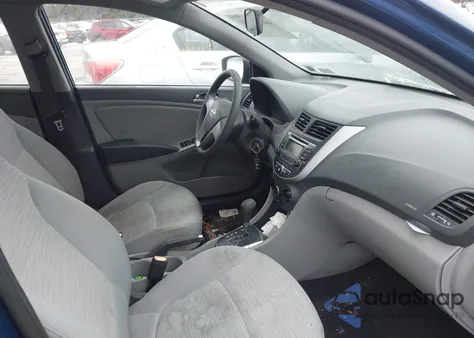 2017 Hyundai Accent Se z USA, uszkodzony, nr VIN KMHCT4AE8HU214210